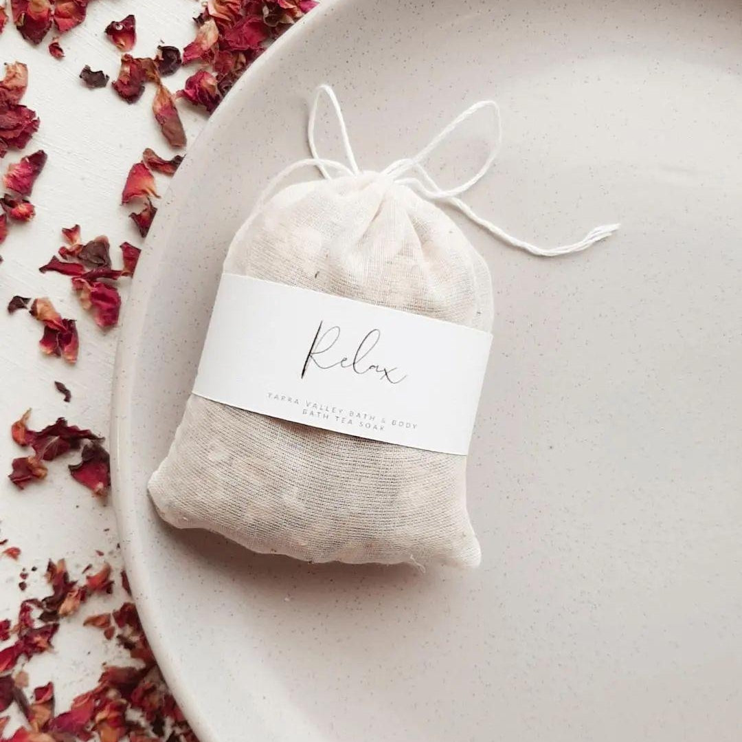 Bath Tea Bag Relaxing Yarra Valley Bath and Body