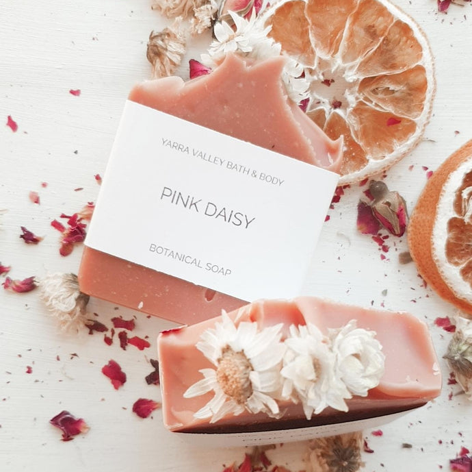 Botanical Soap - Pink Daisy