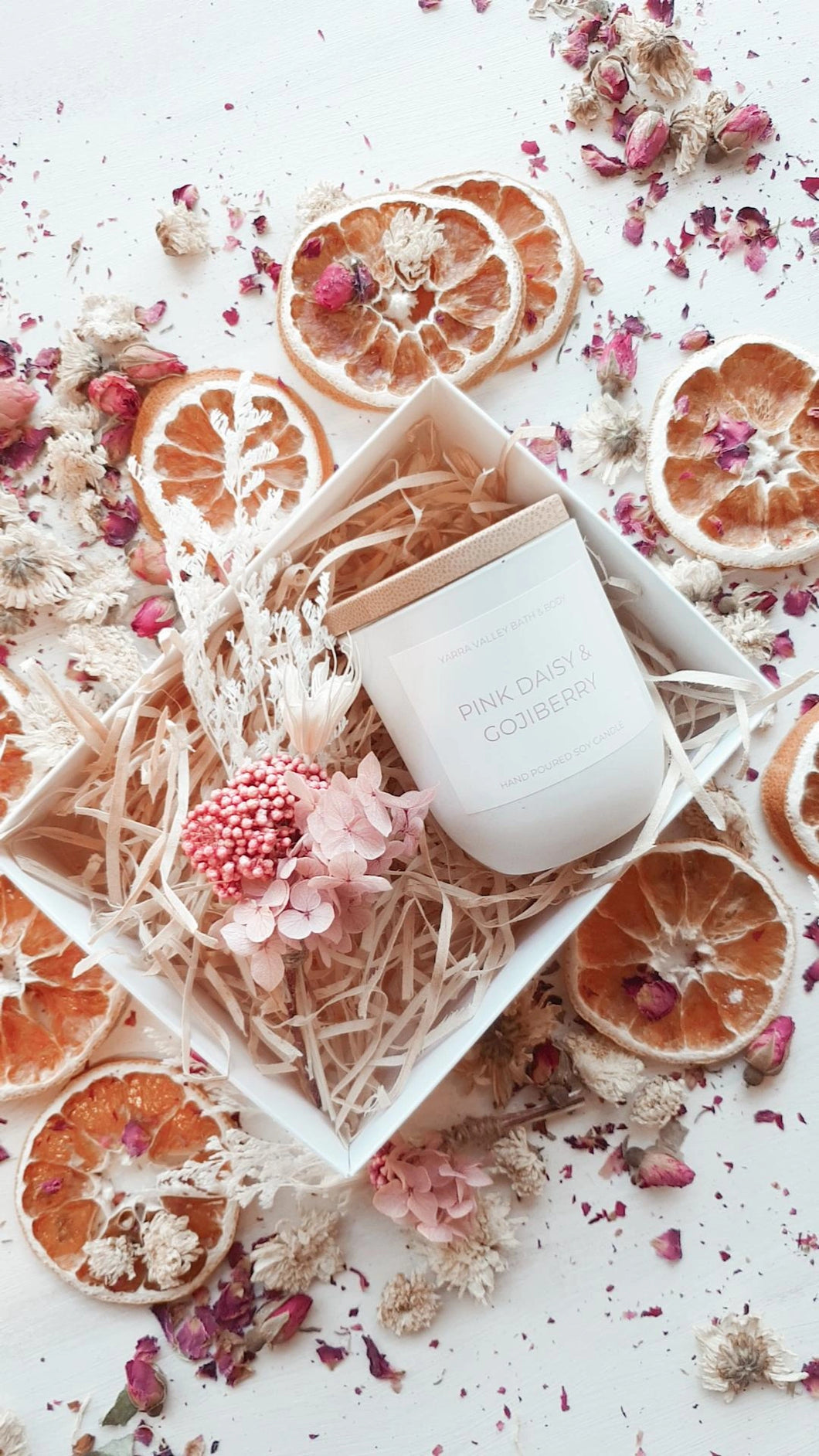 Bloom & Candle Gift Box