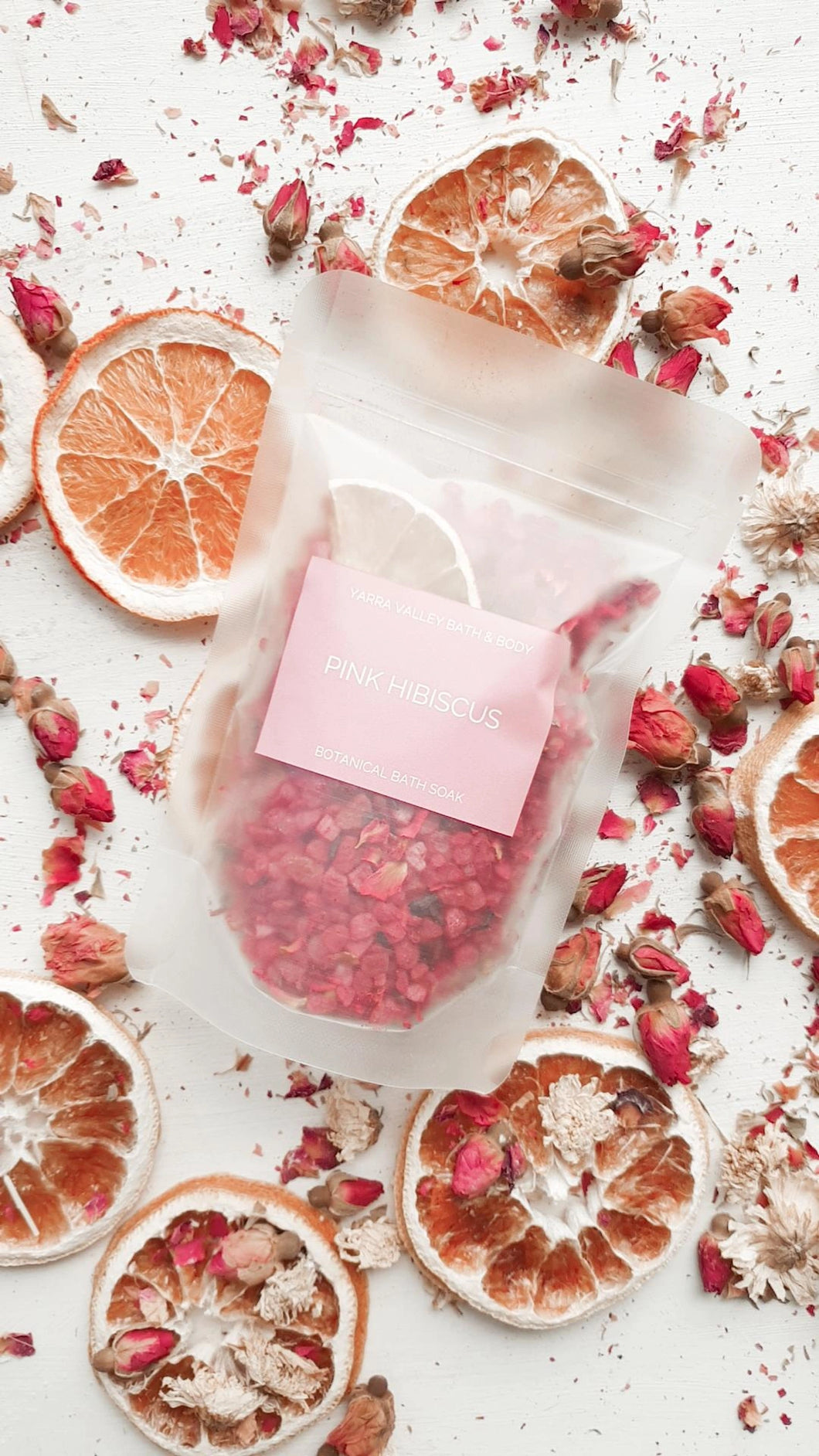 Pink Hibiscus Bath Soak