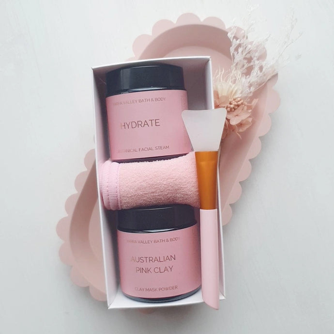 Christmas Gift Set - Clay Mask & Facial Steam