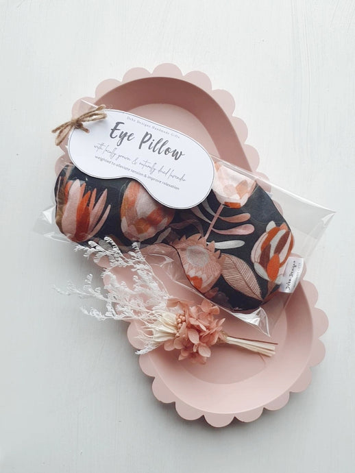 Eye Mask ~ Protea Print