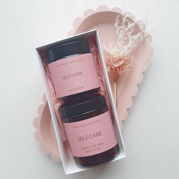 Christmas Gift Set - Bath Soak & Body Scrub