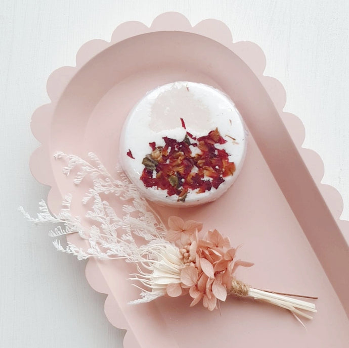 Bath Bomb ~ Rose Quartz