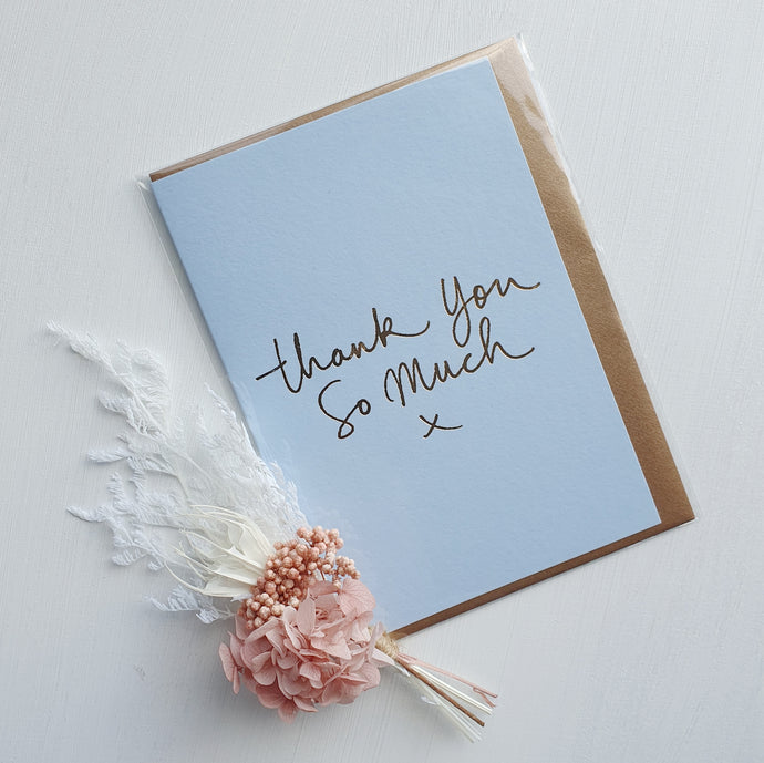 CARD - Thank You So Much