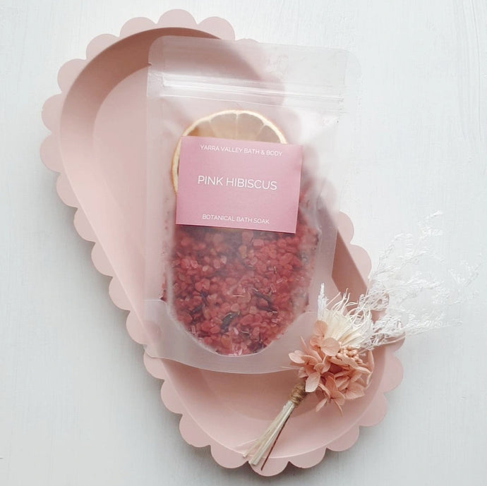 Pink Hibiscus Bath Soak