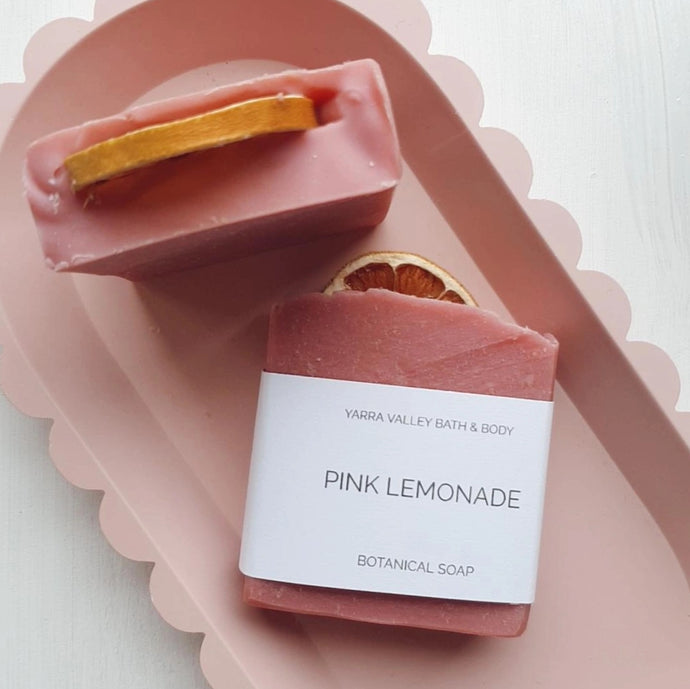 Botanical Soap - Pink Lemonade