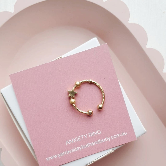 Anxiety Ring Gold