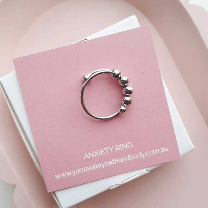 Anxiety Ring Silver