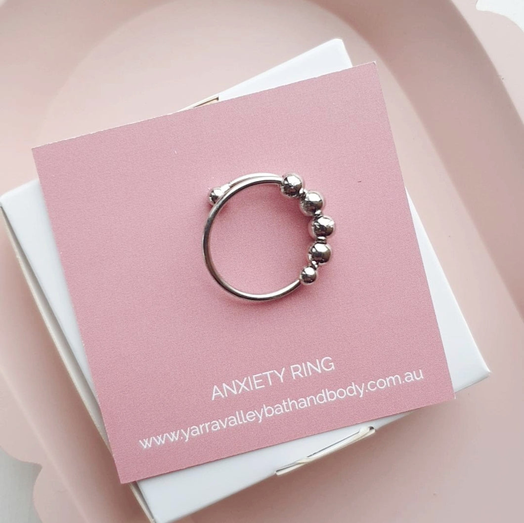 Anxiety Ring Silver
