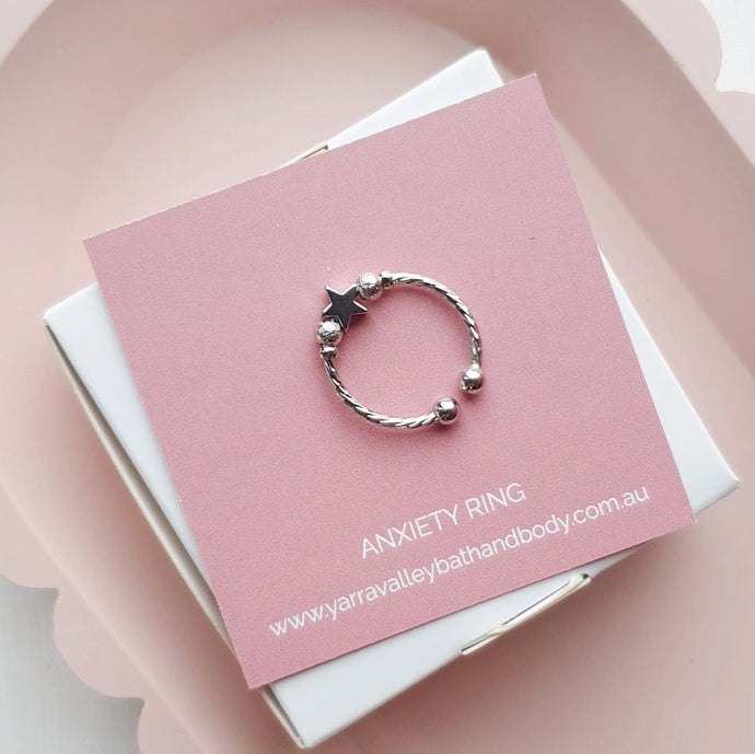 Anxiety Ring Silver