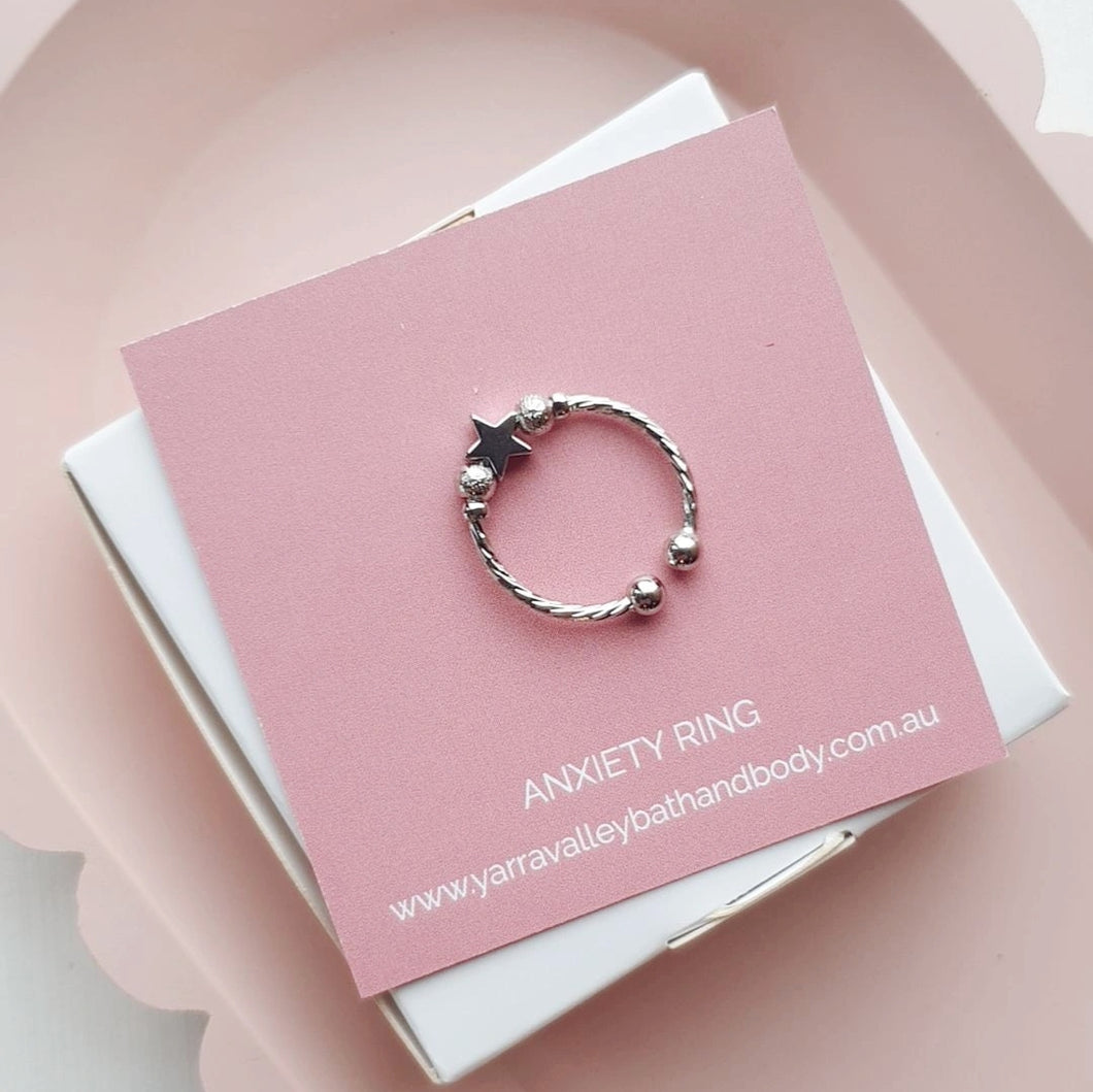 Anxiety Ring Silver