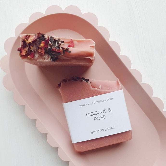 Botanical Soap - Hibiscus & Rose