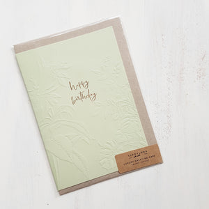 CARD ~Happy Birthday~ Mint