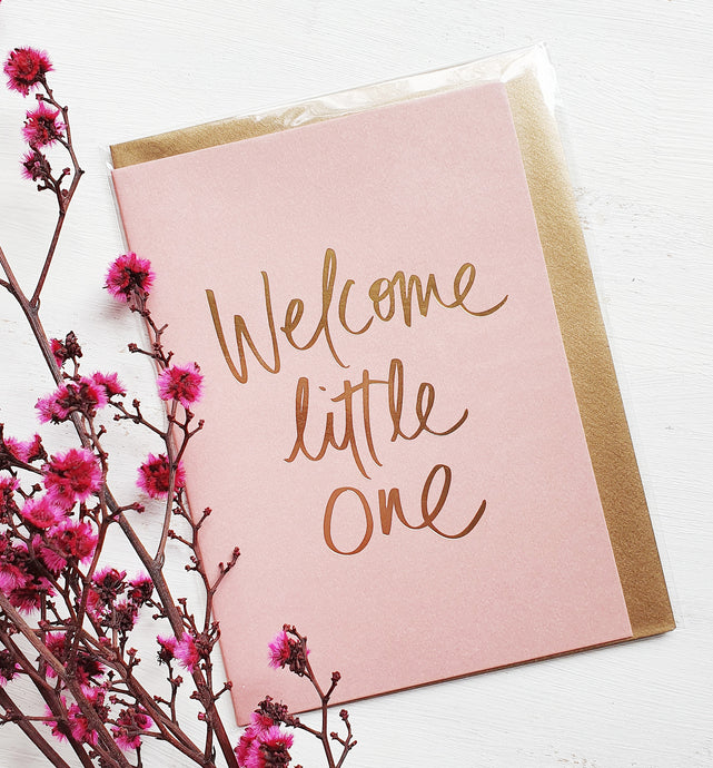 CARD ~ Welcome Little One
