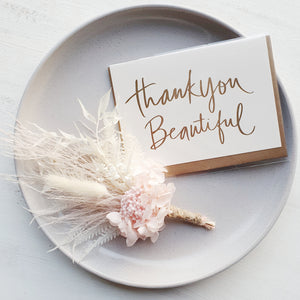CARD ~ Thank You Beautiful