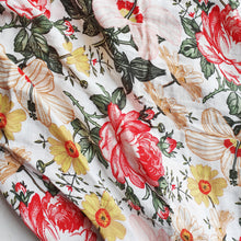 Load image into Gallery viewer, Muslin Baby Wrap ~ Blooms